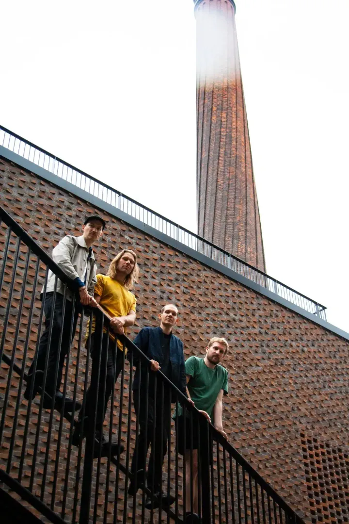 Foto en la que aparecen Victor Dybbroe, Martin Stender, Anders Vestergaard y Mathias Holm